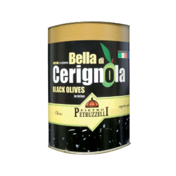 ACEITUNA NEGRA CERIGNOLA  4.7 KG