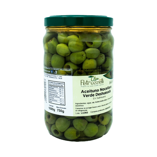 ACEITUNA VERDE NOCELLARA S/HUESO 1.690 KG