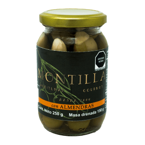 ACEITUNAS RELLENAS DE ALMENDRA 250GR