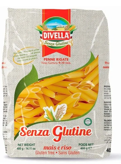 PENNE RIGATE GLUTEN FREE 400G