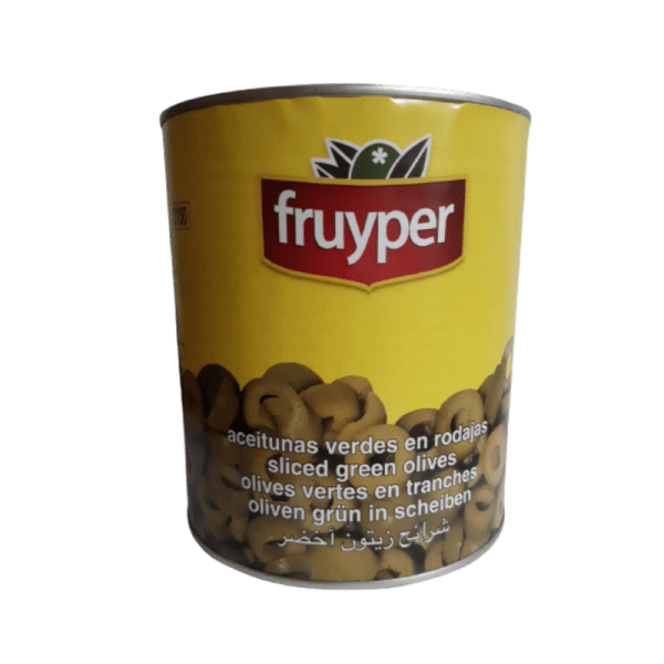 ACEITUNA VERDE REBANADA FRUYPER  3KG
